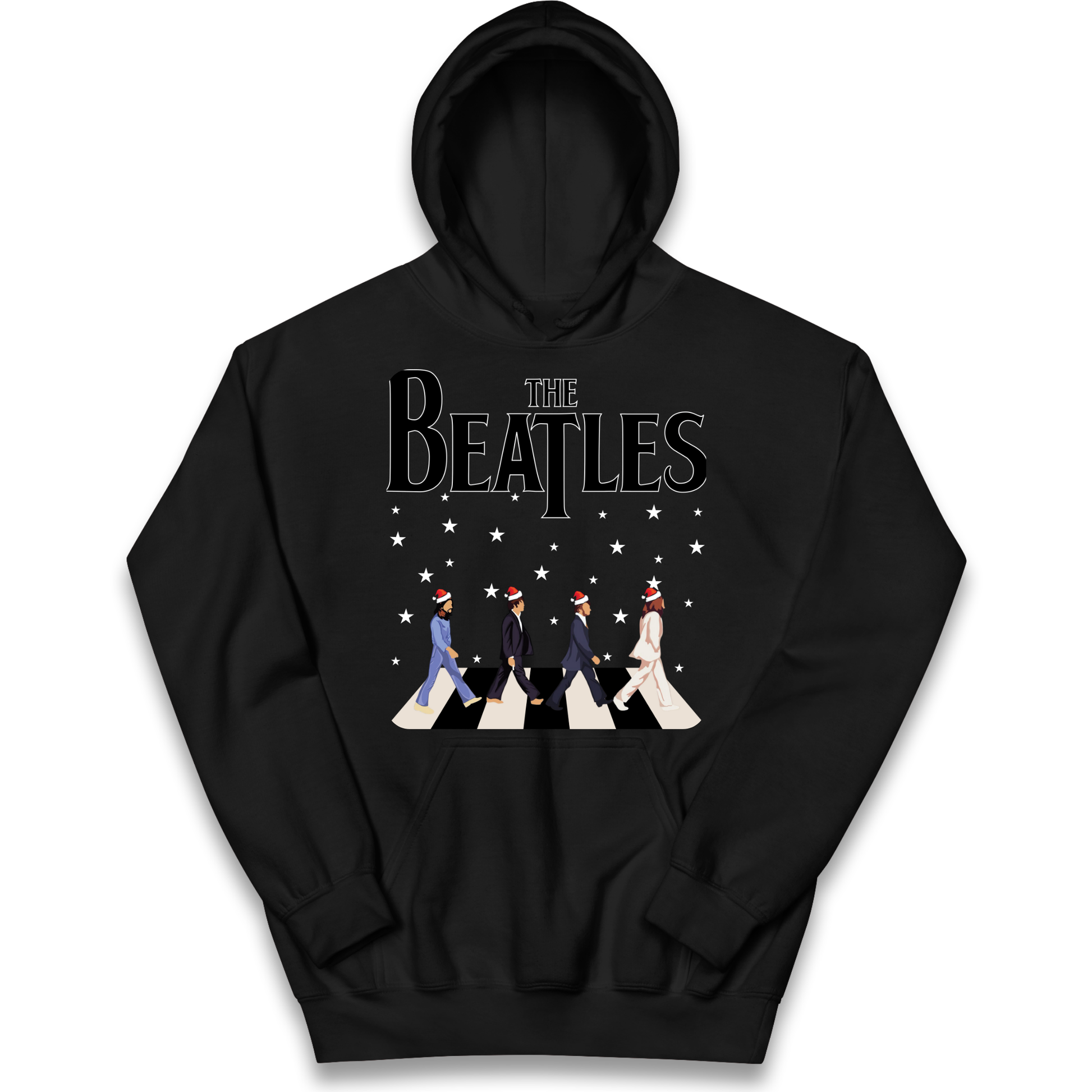 The Beatles Abbey Road Christmas kids hoodie