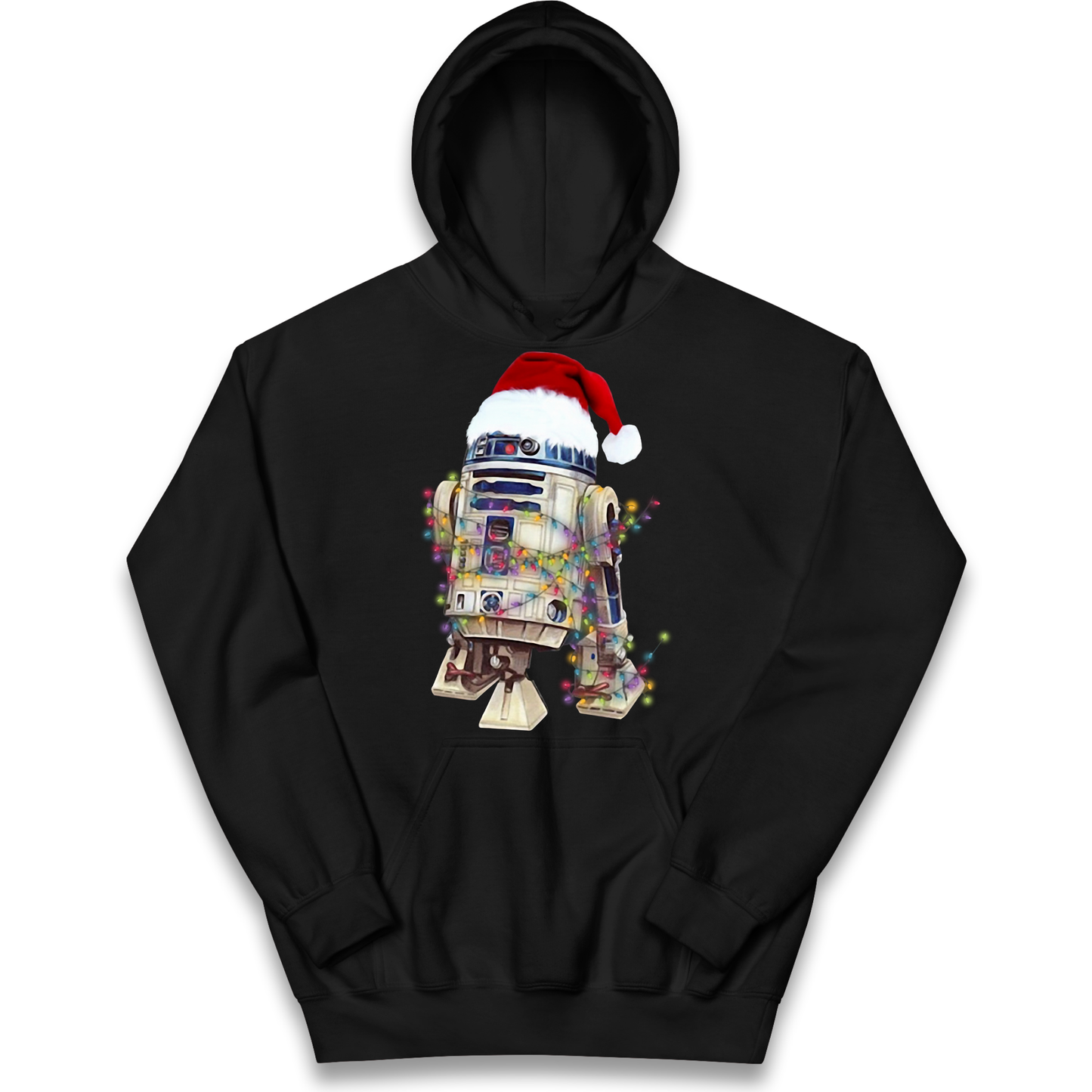 R2D2 Christmas Santa Christmas kids hoodie