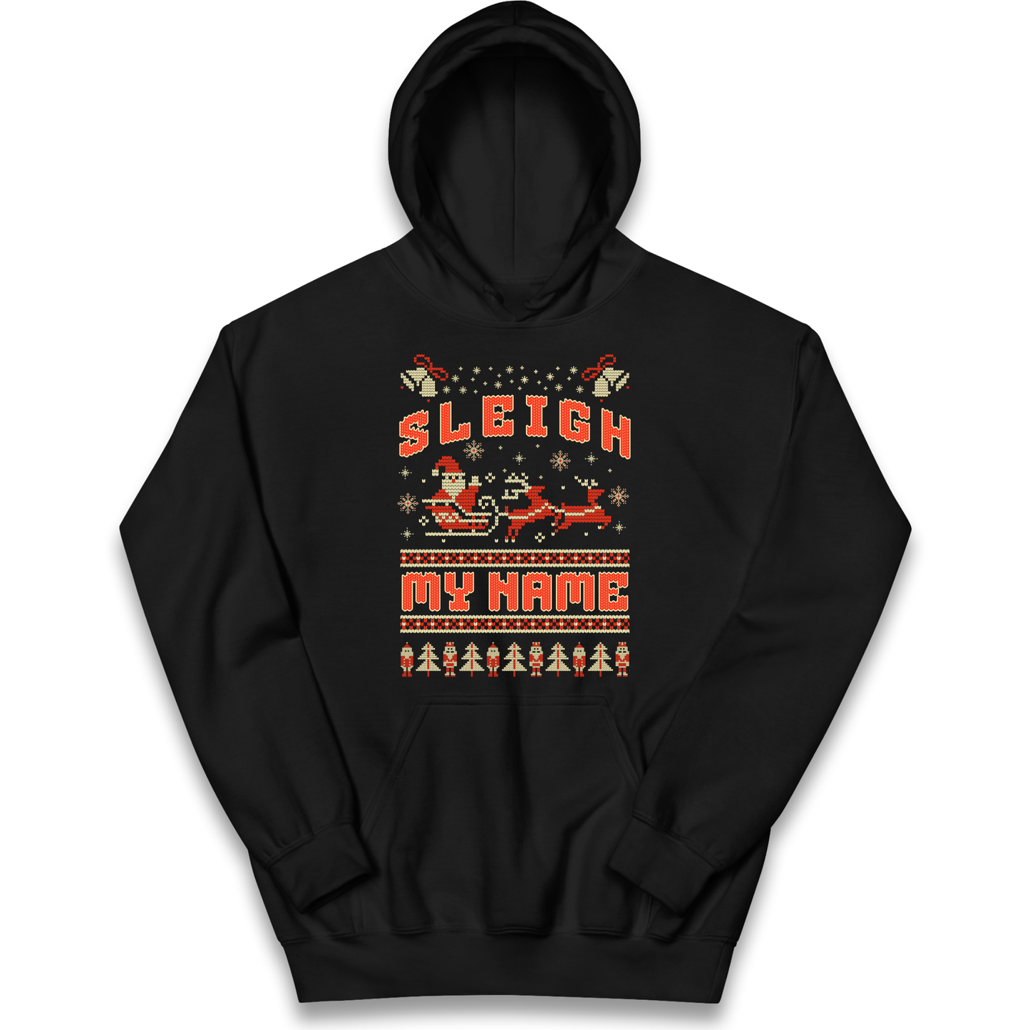 Sleigh My Name Christmas kids hoodie