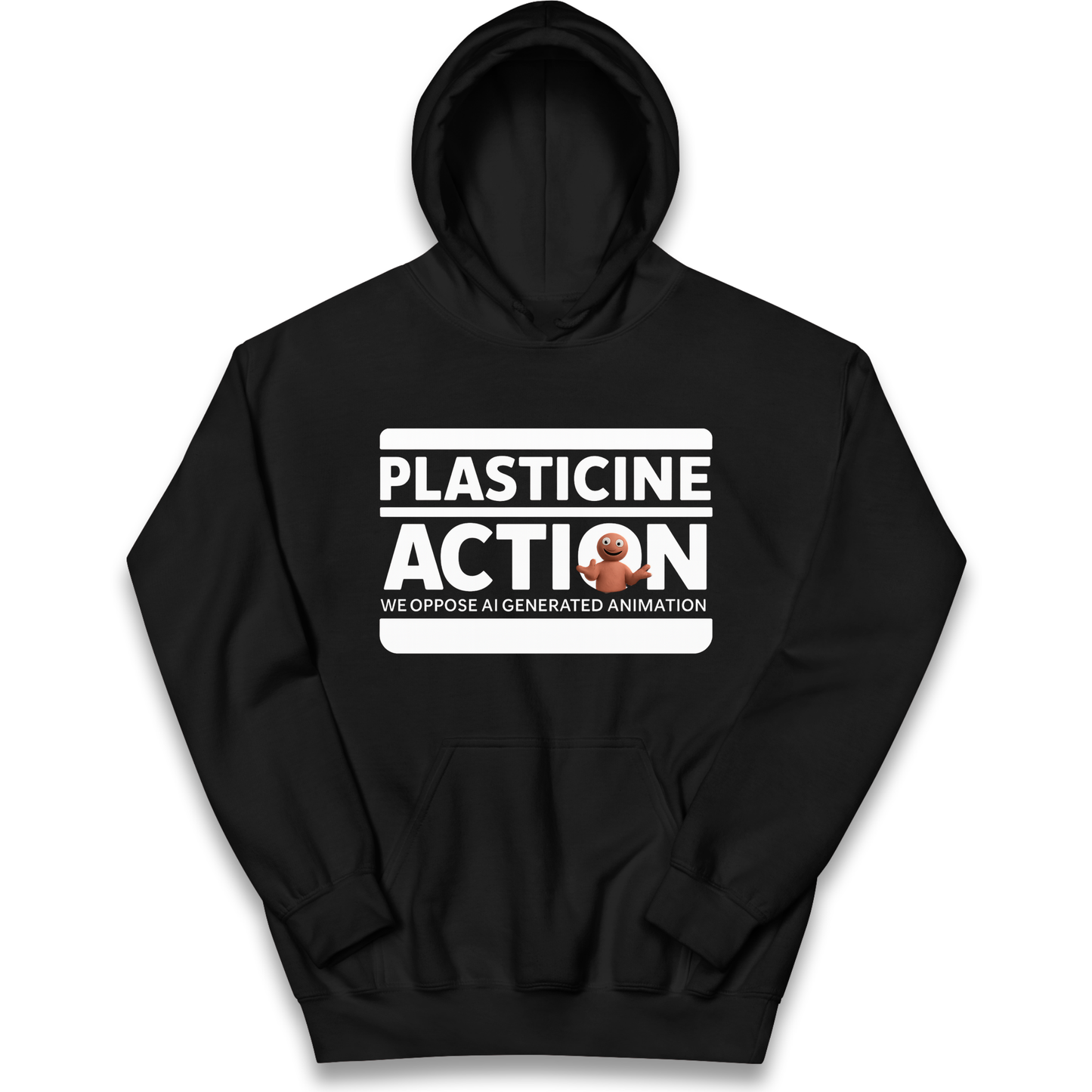 plasticine action kids hoodie