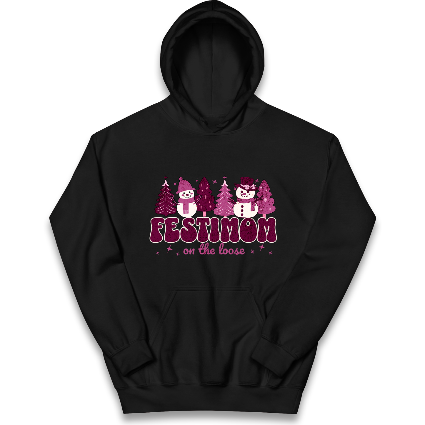Festimom on The Loose kids hoodie