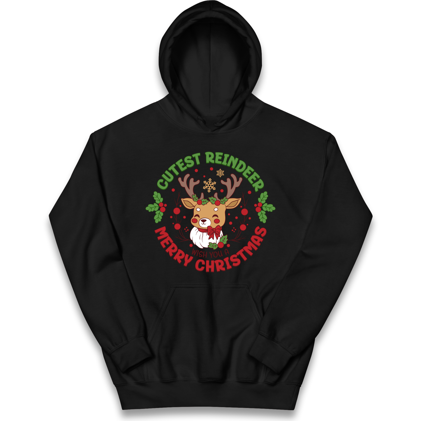 Cutest Reindeer kids hoodie