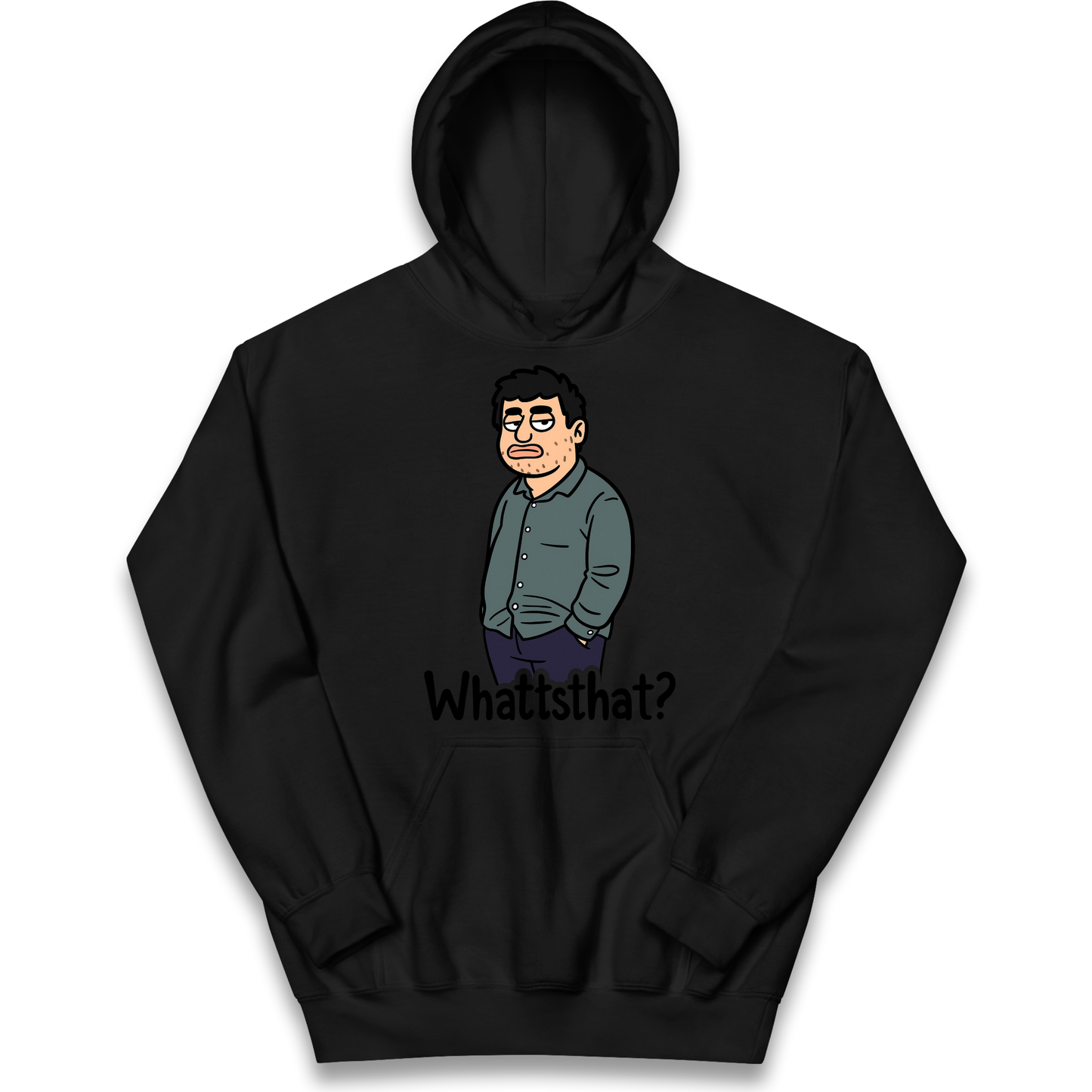 Whattsthat kids hoodie