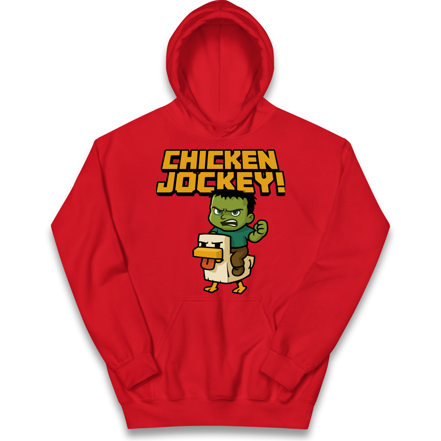 Chicken Jockey Kids Hoodie