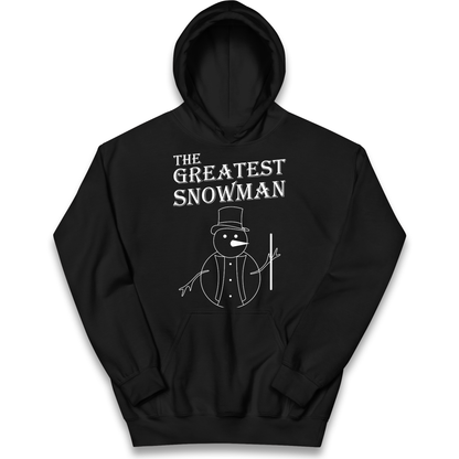 The Greatest Snowman Christmas kids hoodie