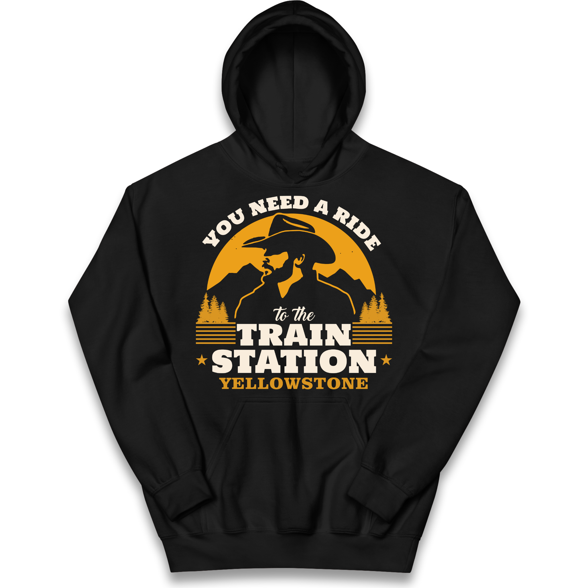 You Need A Ride To The Train Station kids hoodie