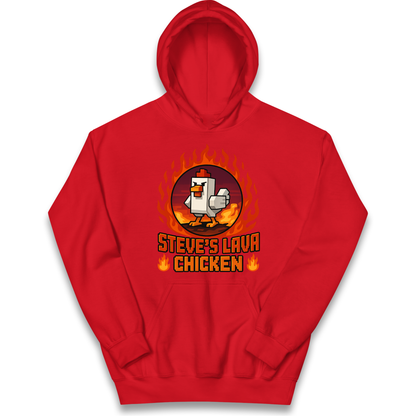Steve's Lava Chicken Kids Hoodie