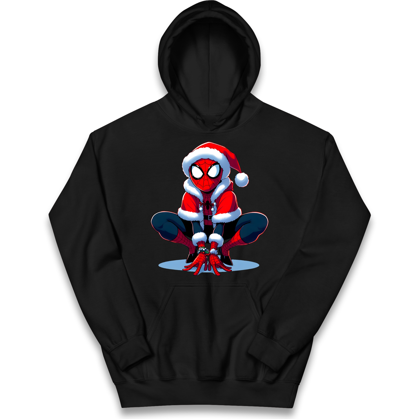 Spiderman Santa kids hoodie