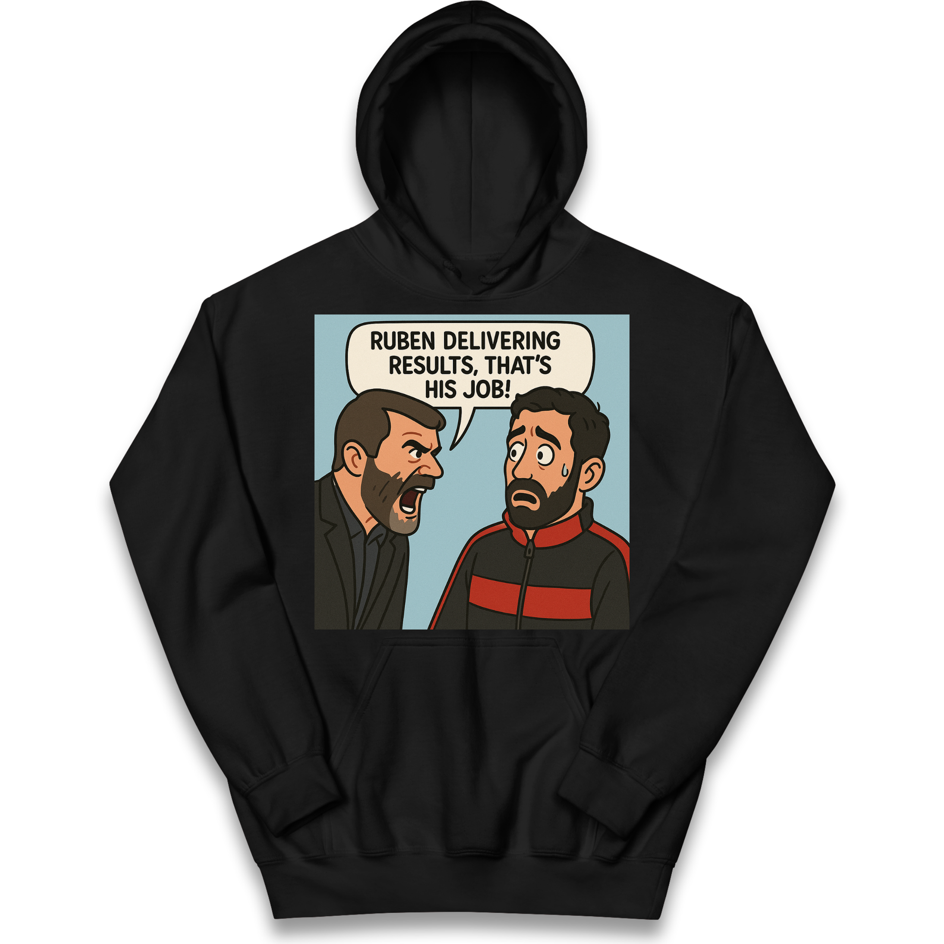 Ruben Delivering Results That's His Job kids hoodie