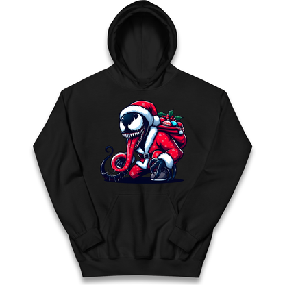Venom Santa kids hoodie