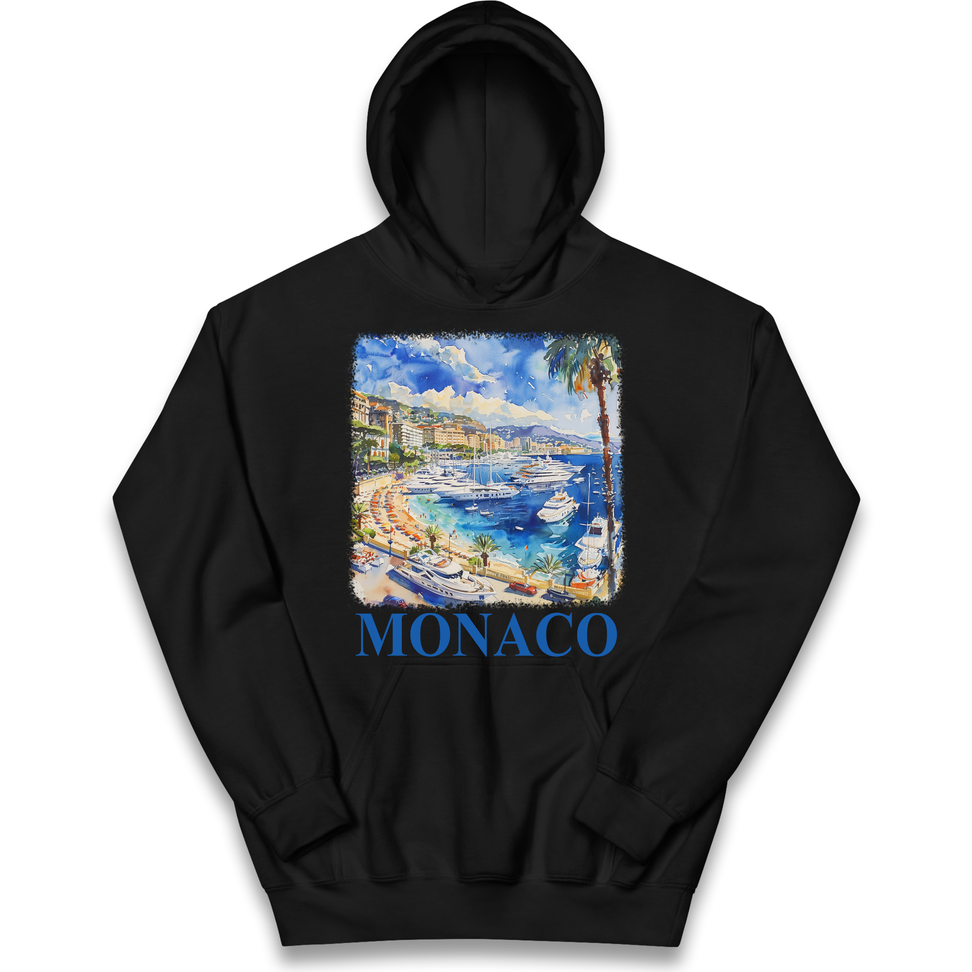 Monaco Painting kids hoodie
