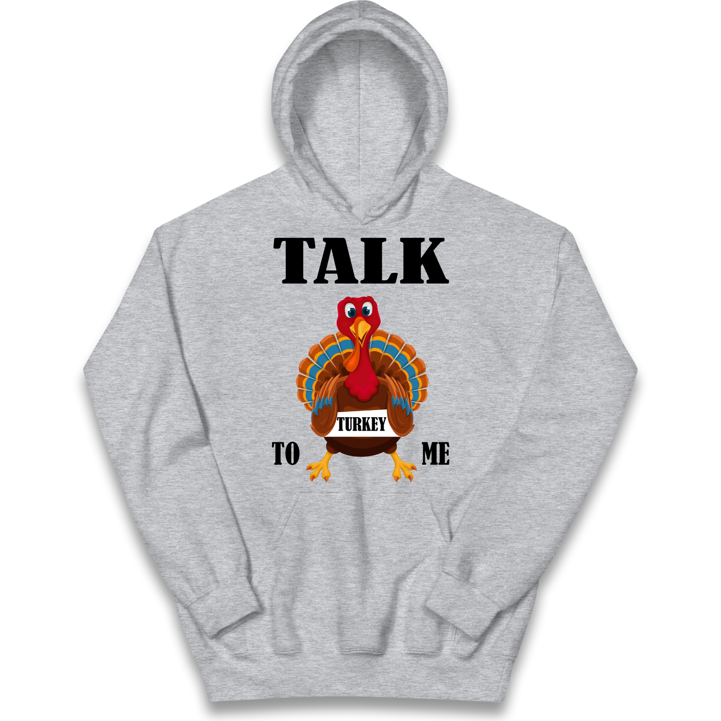 Talk Turkey To Me Christmas kids hoodie