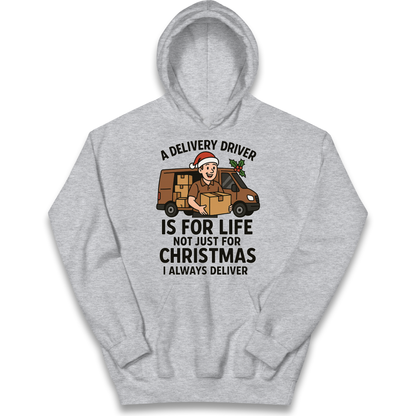 Delivery Driver Christmas Kids Hoodie