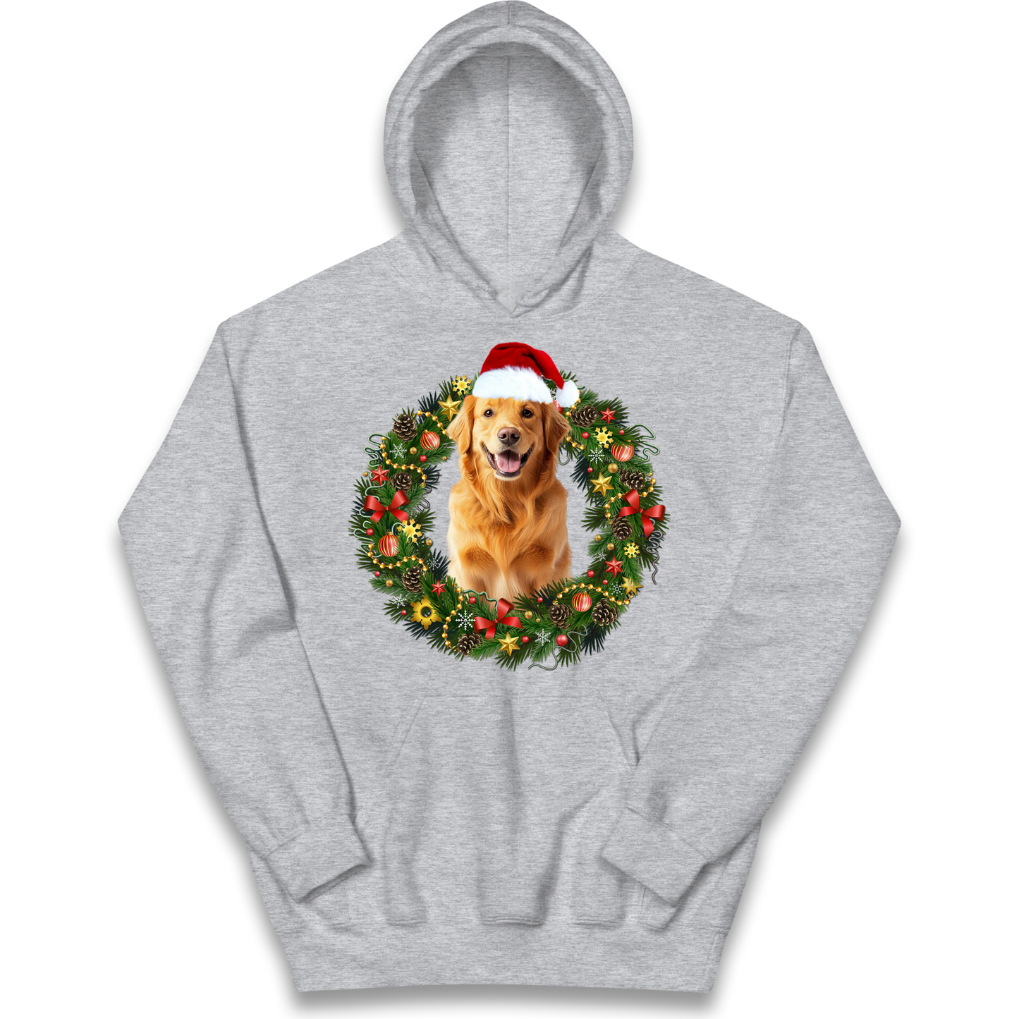 Dog Christmas kids hoodie