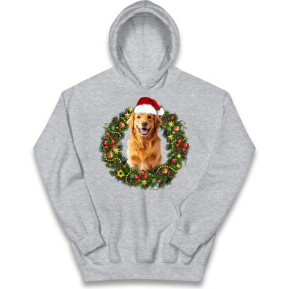 Dog Christmas kids hoodie