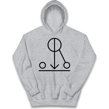 Iron Maiden Band Symbol kids hoodie