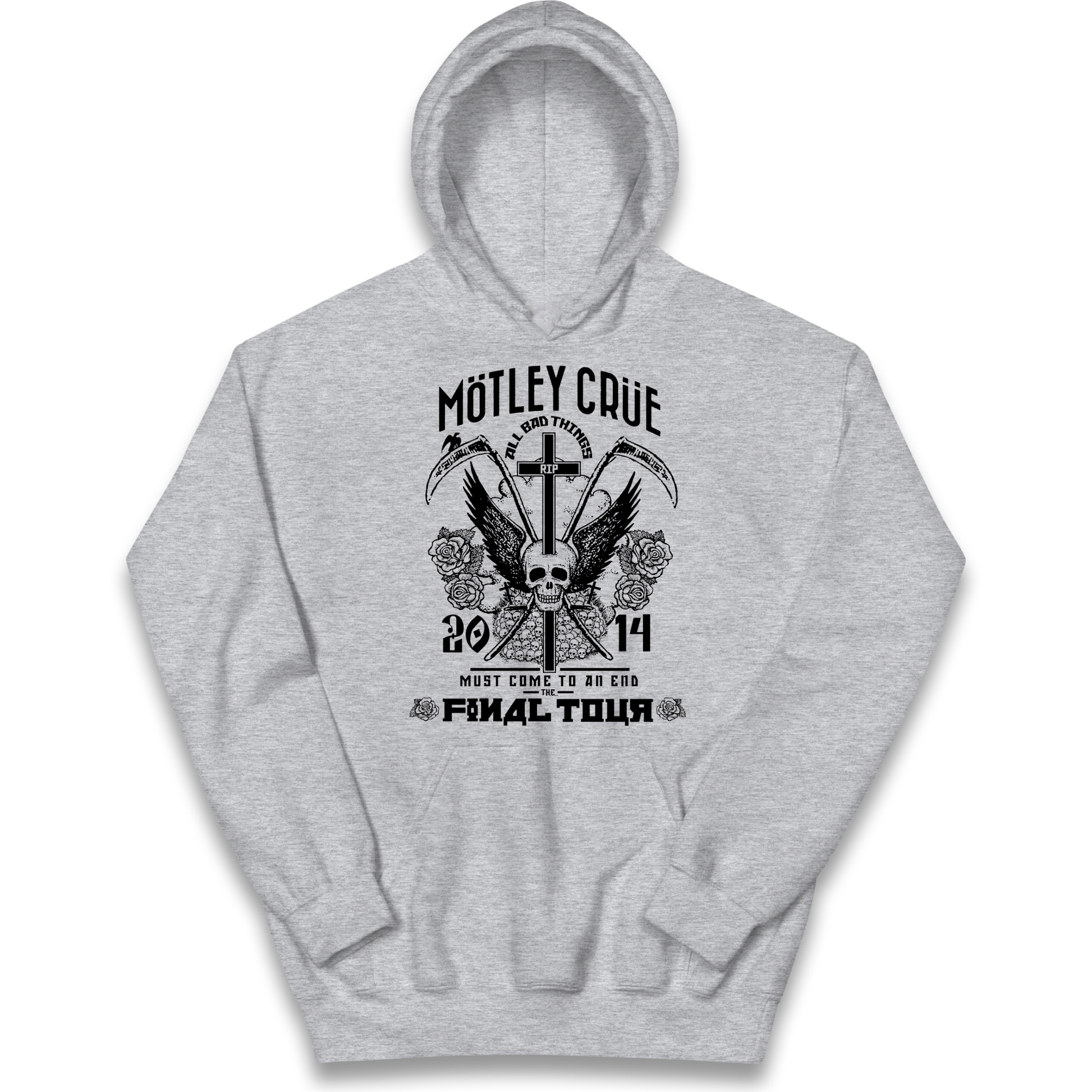 Motley Crue All Bad Things kids hoodie