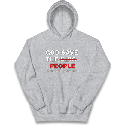 God Save The People kids hoodie