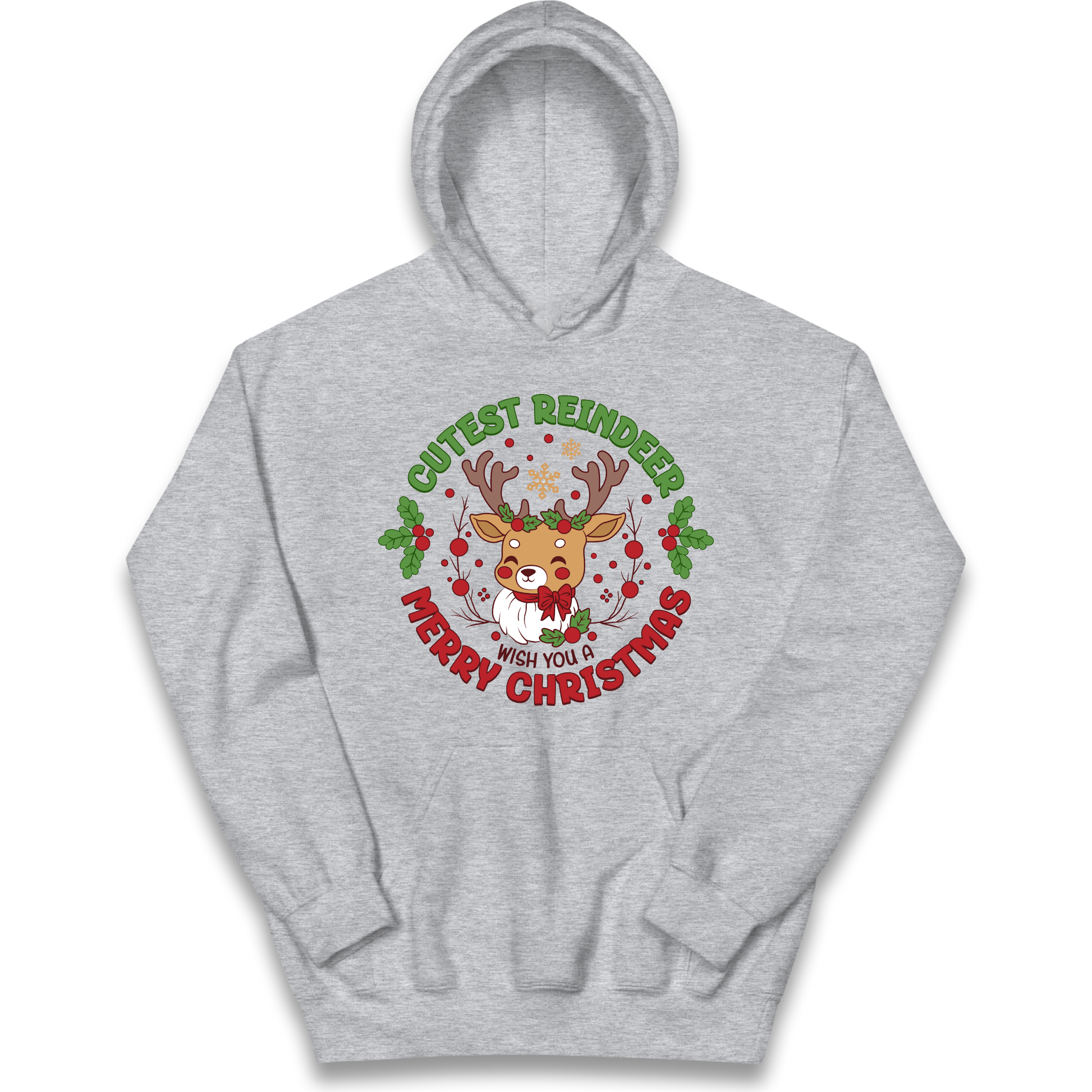 Cutest Reindeer kids hoodie