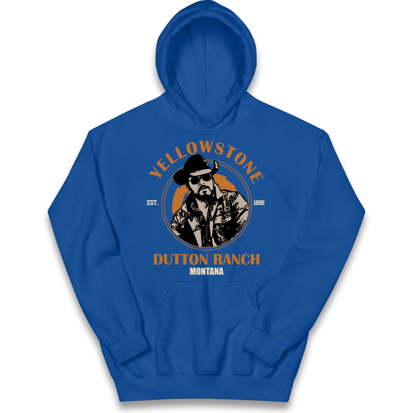 Yellowstone Dutton Ranch Montana Kids Hoodie