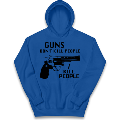 Guns Don’t Kill People Kids Hoodie
