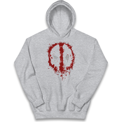 Marvel Deadpool Splatter Icon kids hoodie