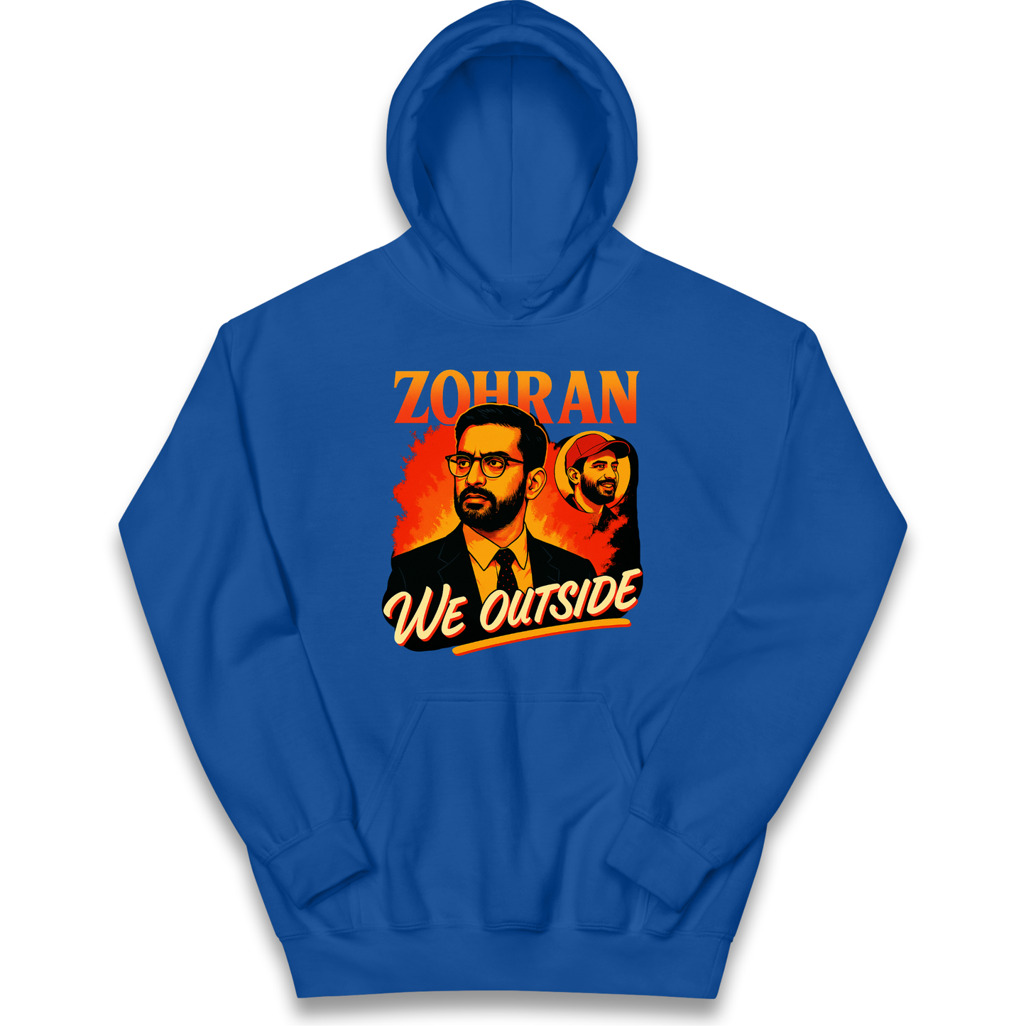 Zohran Mamdani Kids Hoodie