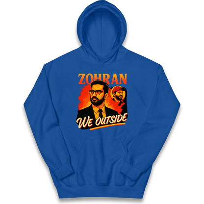 Zohran Mamdani Kids Hoodie