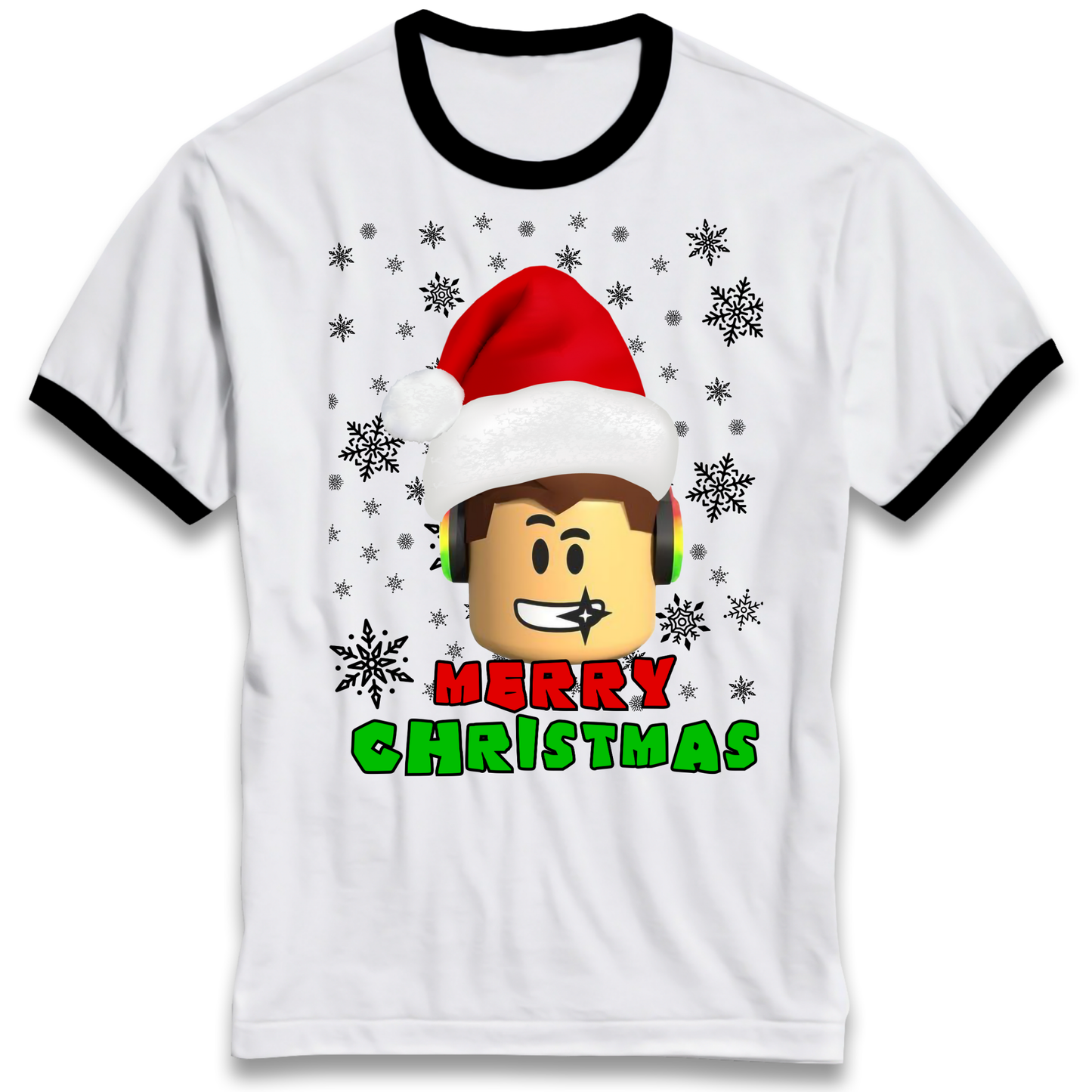 Roblox christmas Ringer T Shirt