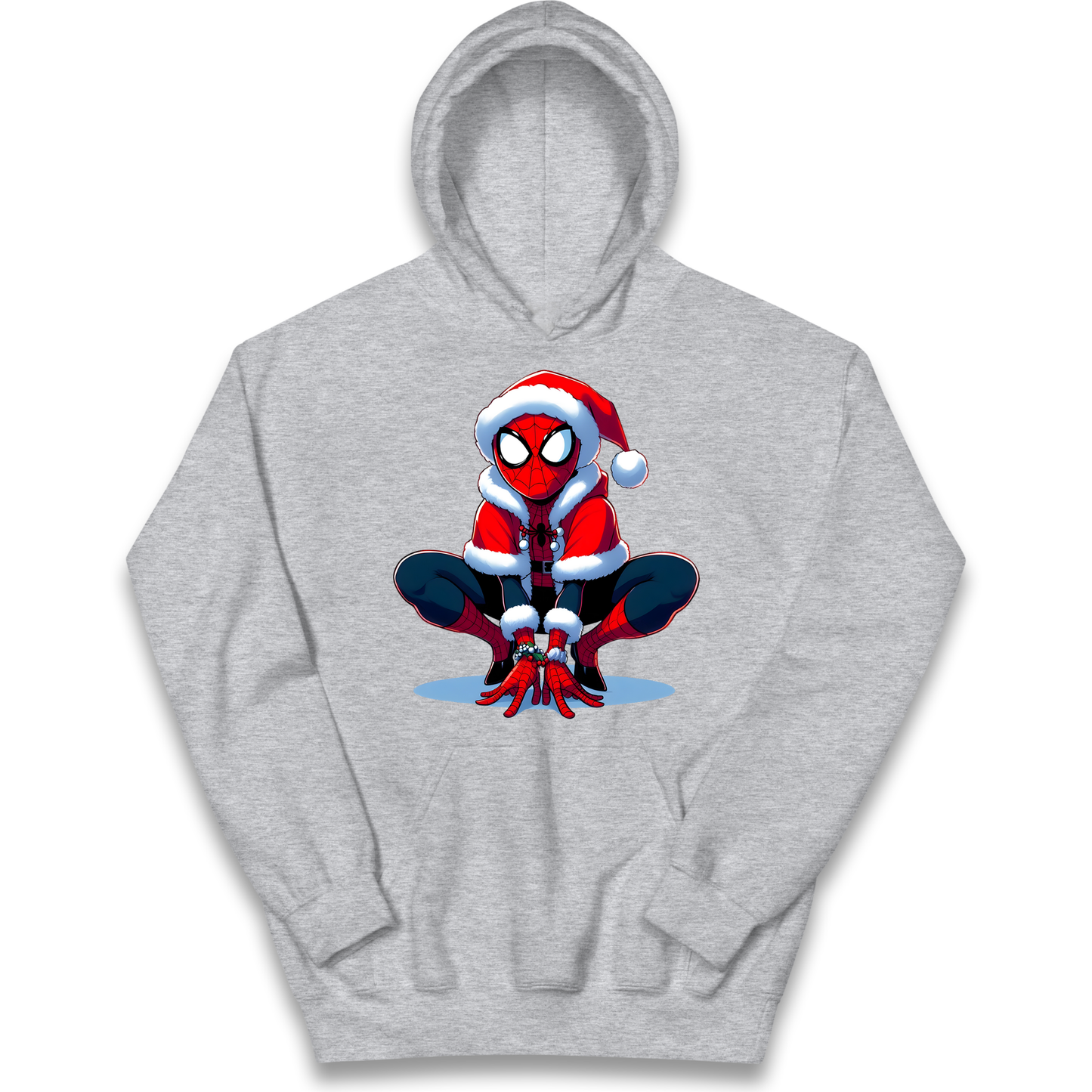 Spiderman Santa kids hoodie