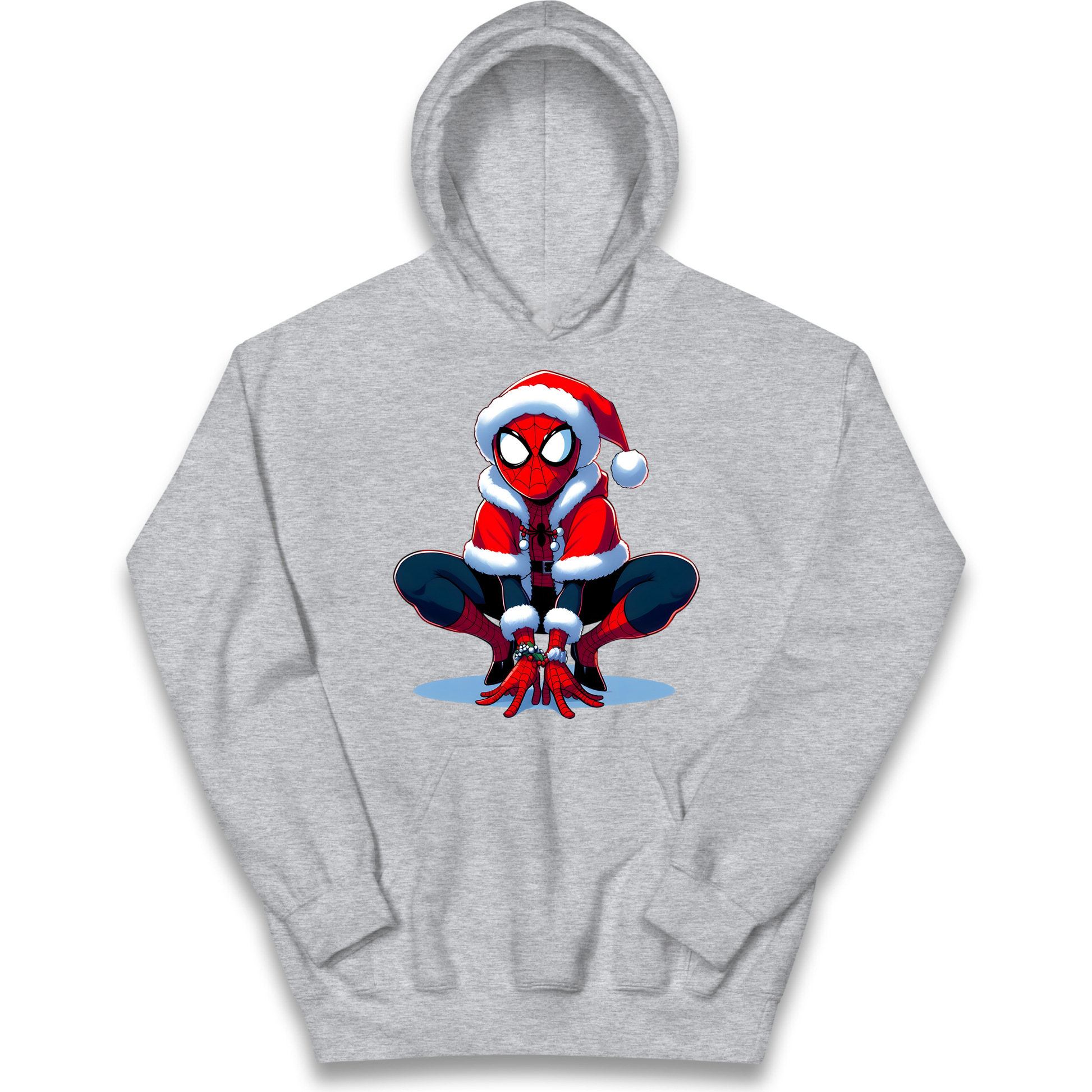 Spiderman Santa kids hoodie