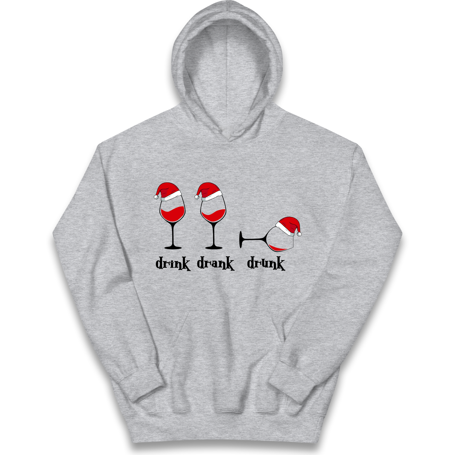 Drink Drank Drunk Kids Hoodie