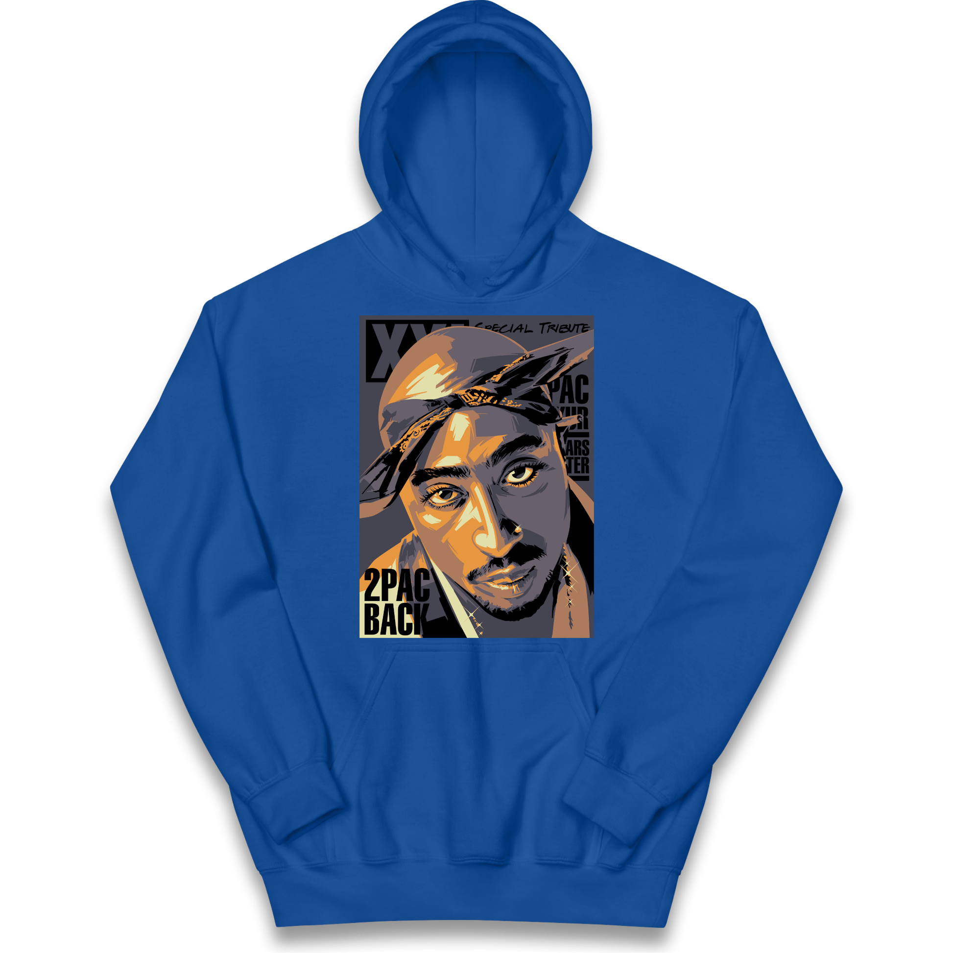 2 Pac Back Kids Hoodie