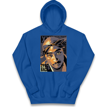 2 Pac Back Kids Hoodie
