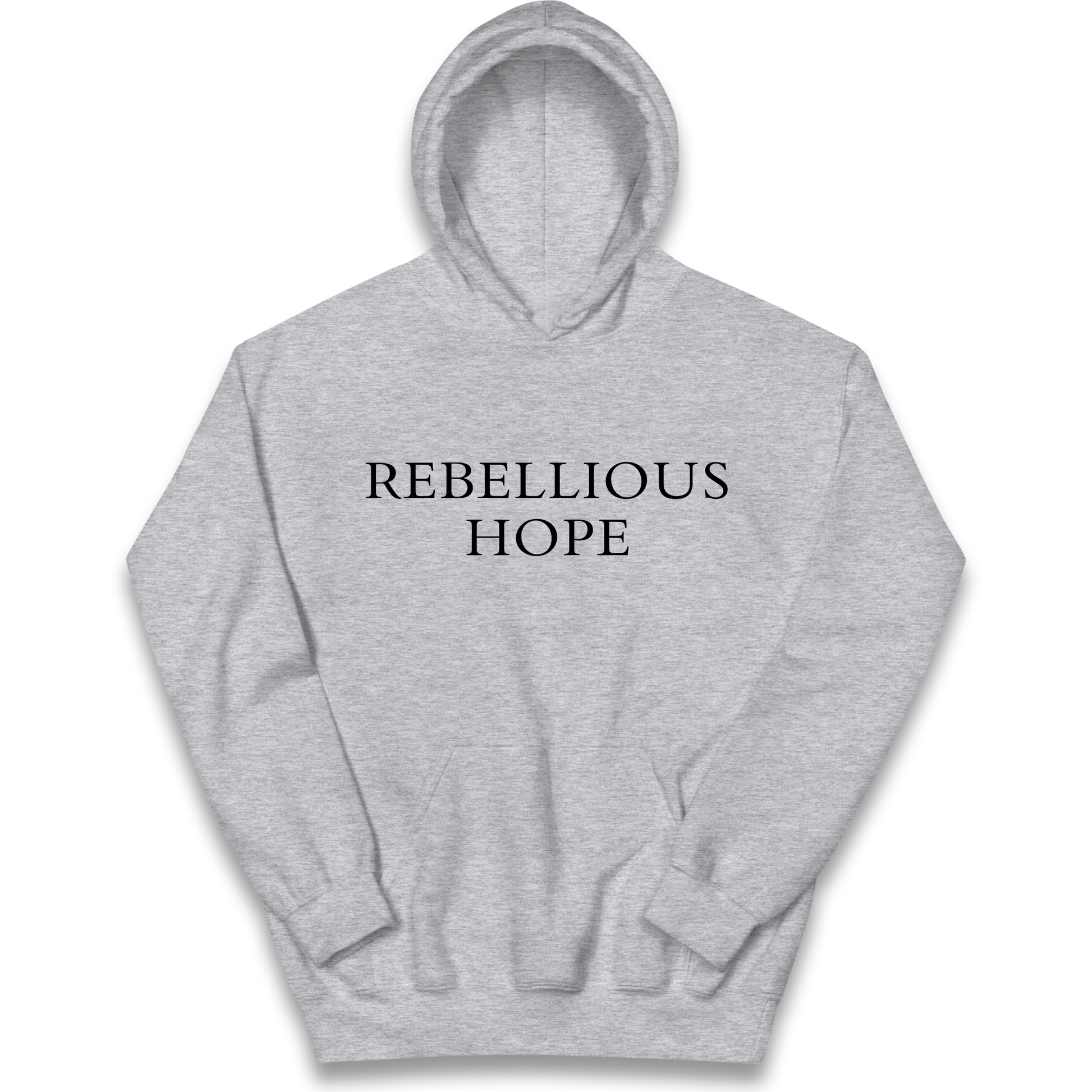 Rebellious Hope Embroidered kids hoodie