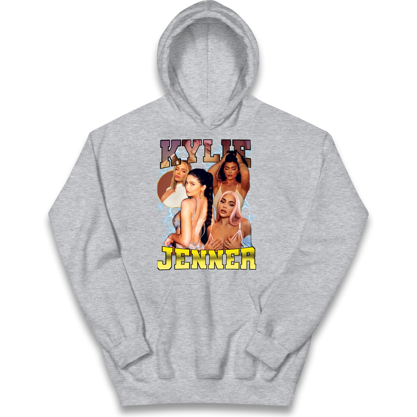 Kylie Jenner Pink Lips kids hoodie