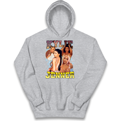 Kylie Jenner Pink Lips kids hoodie