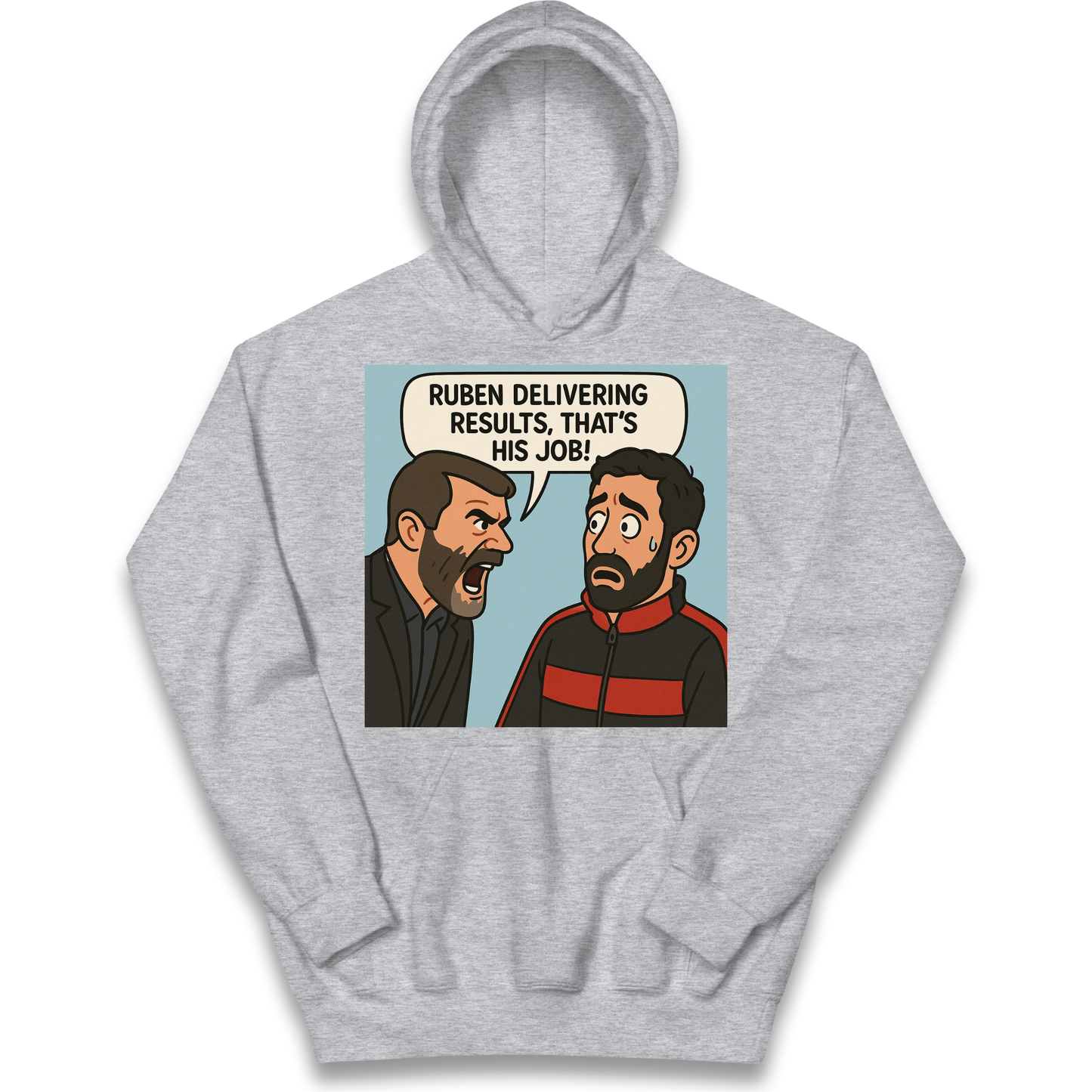 Ruben Delivering Results That's His Job kids hoodie