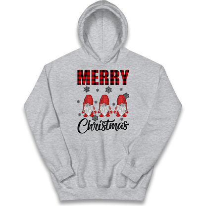 Merry Knomes Christmas Kids Hoodie