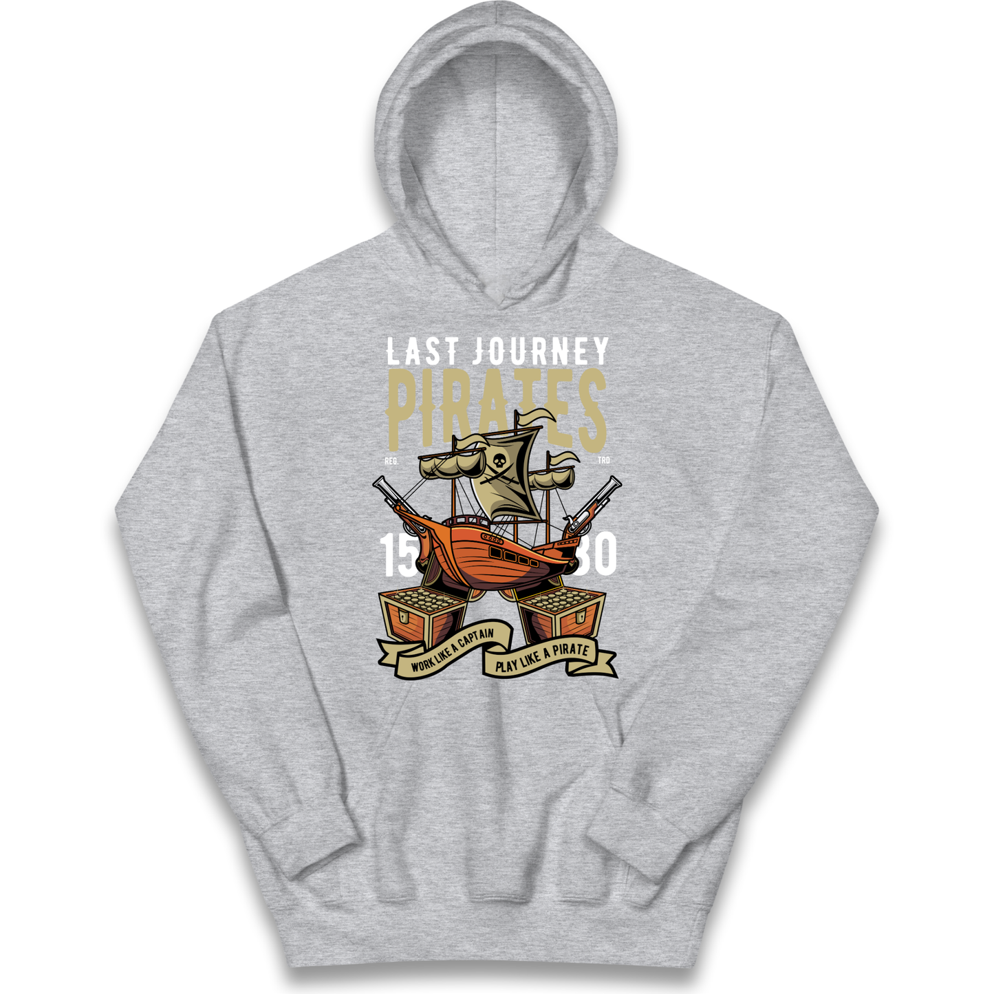 Last Journey Pirates kids hoodie