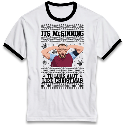 John McGinn Christmas Ringer T Shirt