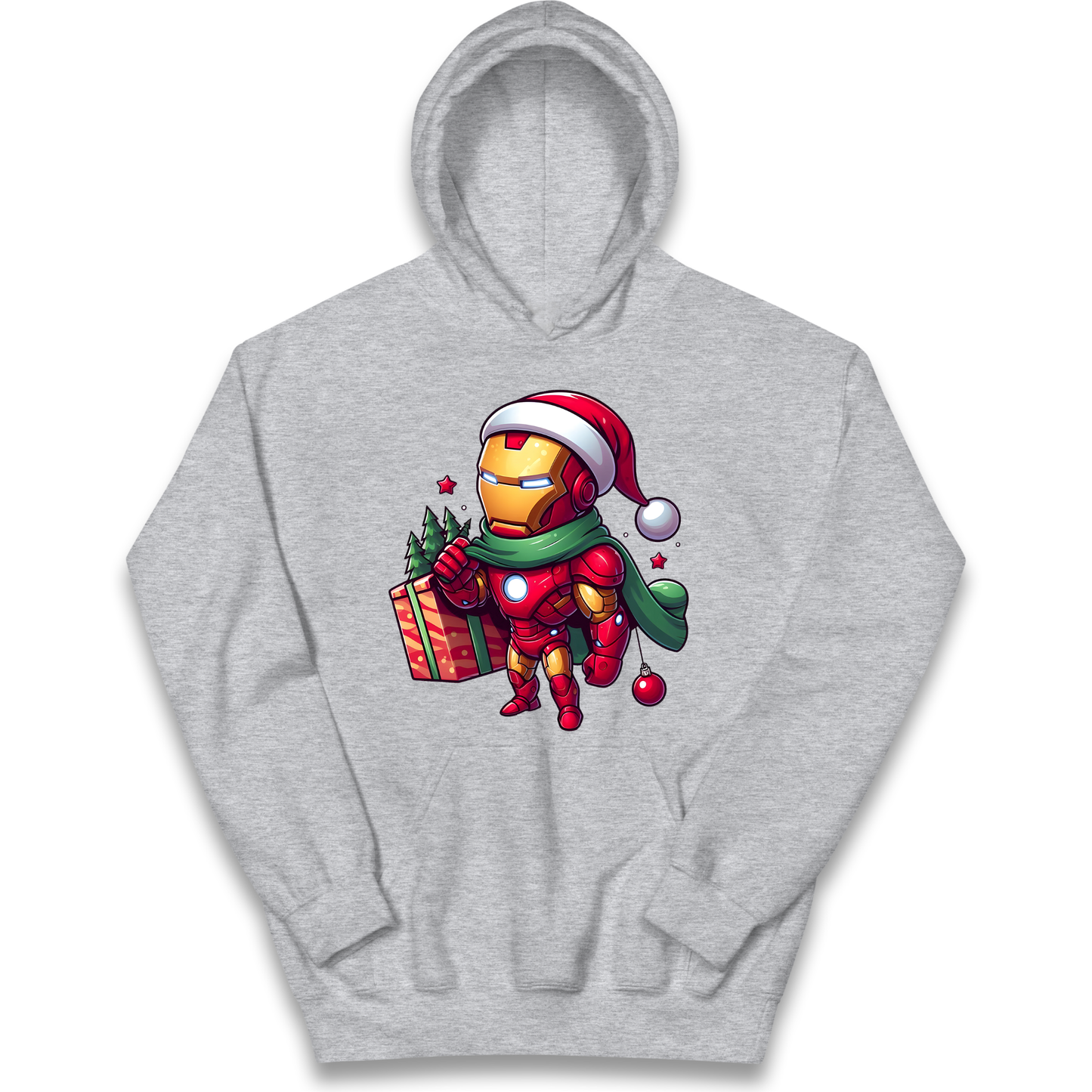 Ironman Santa kids hoodie