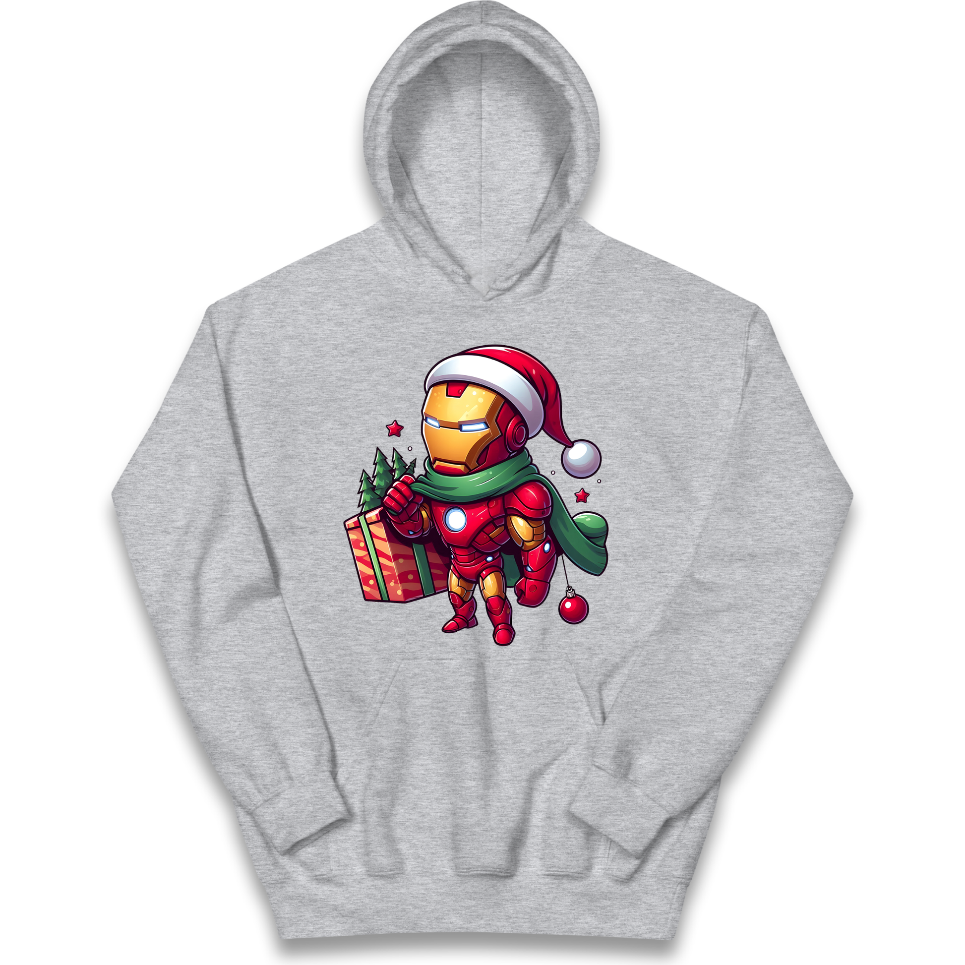 Ironman Santa kids hoodie