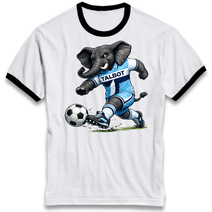 Retro Coventry City 1982 Football Ringer T Shirt