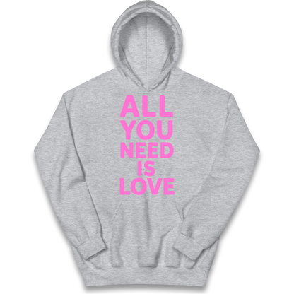 All You Need is Love kids hoodie