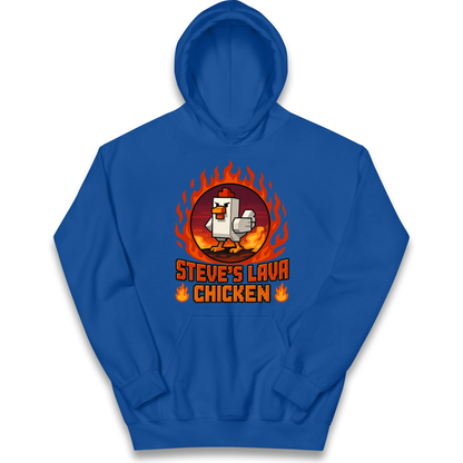 Steve's Lava Chicken Kids Hoodie