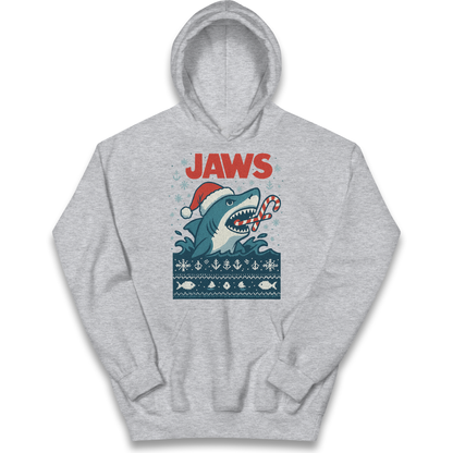 Jaws Christmas kids hoodie