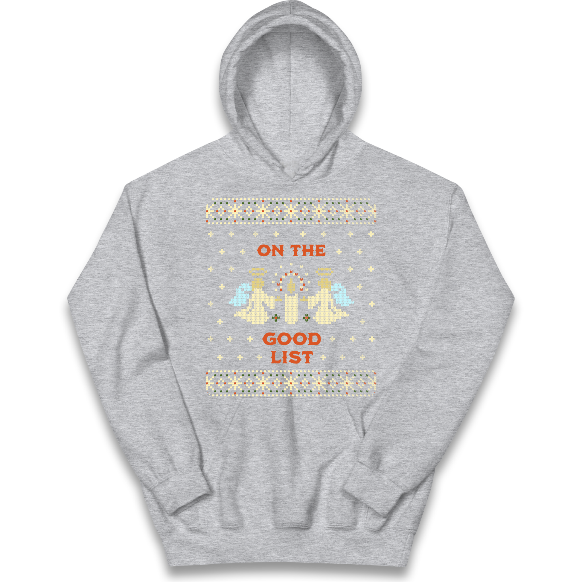 On The Good List Christmas kids hoodie