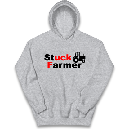 Stuck Farmer Kids Hoodie