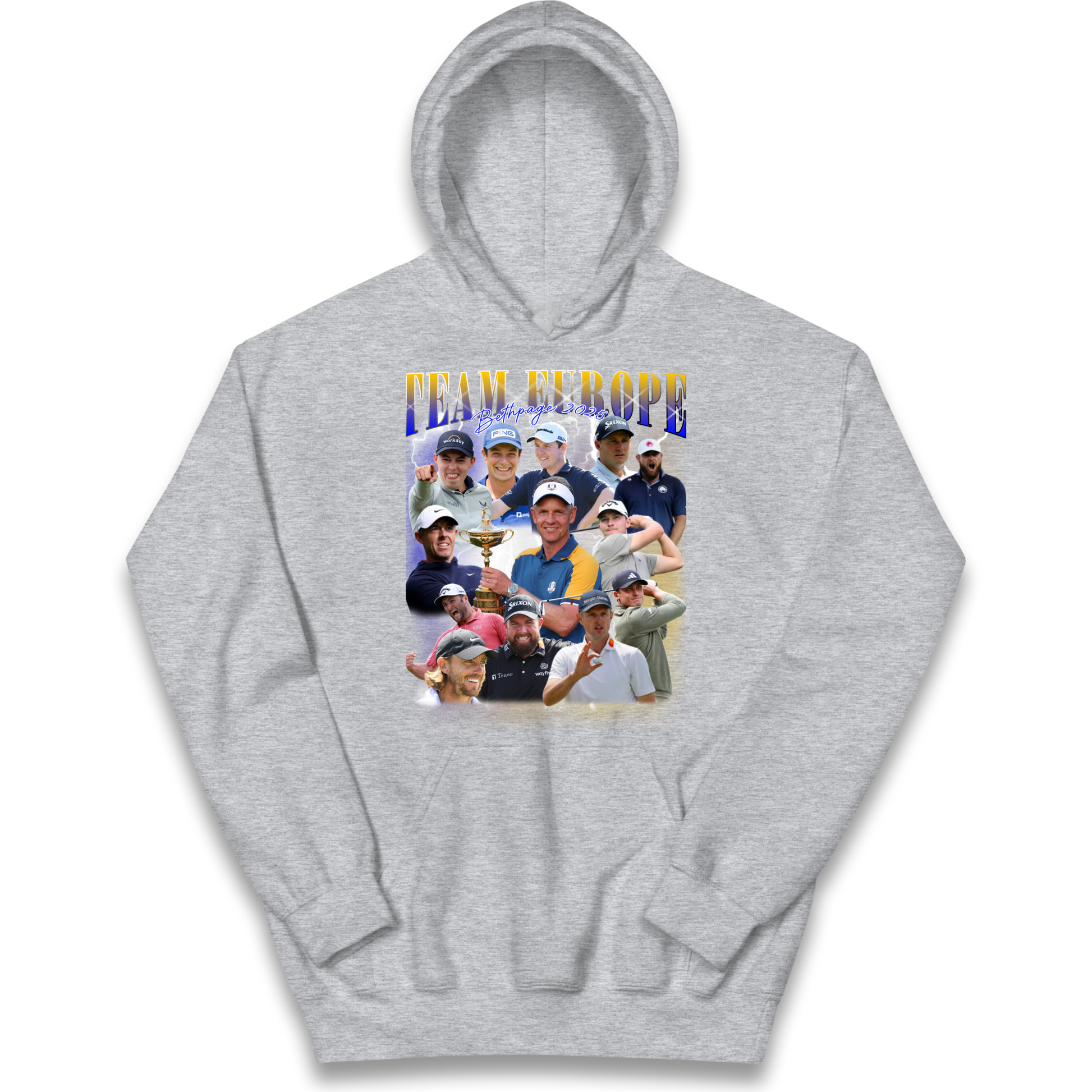 Ryder Cup 2025 Team Europe kids hoodie